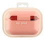 Чохол - футляр Silicone Case with microfibra для Airpods Pro 3, Pink