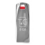 USB флешки Flash Drive T&G Chrome 115 8gb, Steel