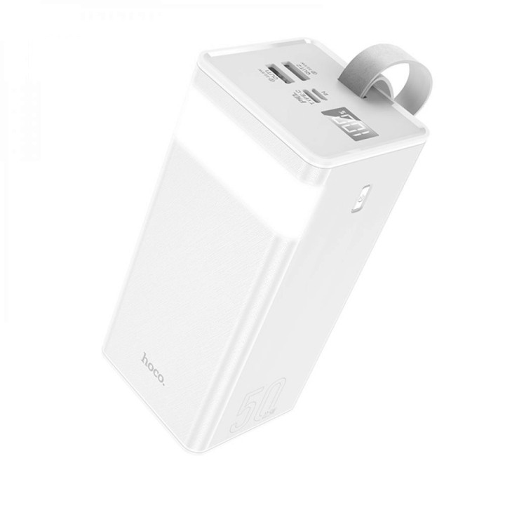 Портативна батарея Power Bank Hoco J86A Powermaster 22.5W fully compatible 50000 mAh, White