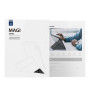 Чохол - книжка Dux Ducis Magi Series для iPad 11th 2025 (10,9") / 10th 2022 (10,9") pink