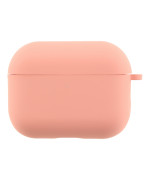 Чехол - футляр Silicone Case with microfibra для Airpods Pro 3, Pink