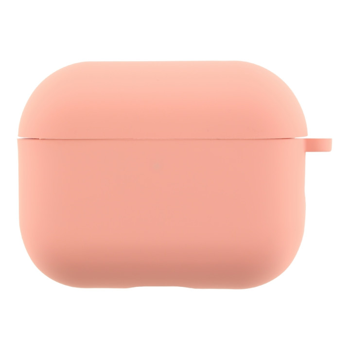 Чохол - футляр Silicone Case with microfibra для Airpods Pro 3, Pink