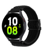 Ремешок Nylon 22mm Elastic Adjustment для Samsung / Amazfit / Huawei, Black