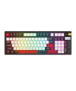 Игровая Bluetooth Клавиатура TWolf T70 LED Red Switch, Black - red