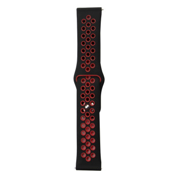 Ремінець Nike для Samsung Galaxy Watch 22mm, Black-red