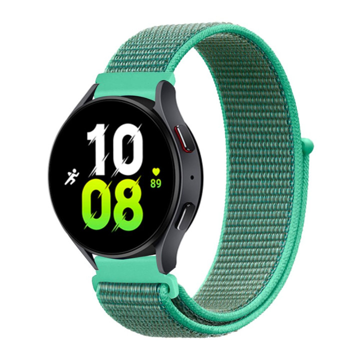 Ремінець 20mm Nylon для Samsung / Amazfit / Huawei, Turquoise