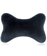 Автомобильная подушка на подголовник 26x17см, Black