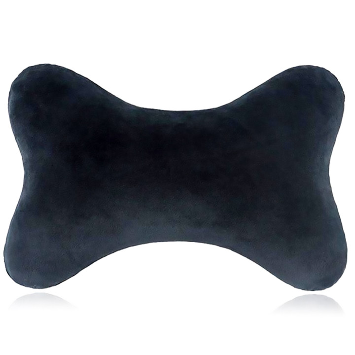 Автомобільна подушка на підголівник 26x17см, Black