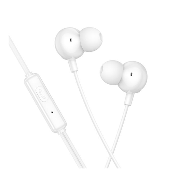 Проводные наушники Hoco M117 Type-C 1.2m, White