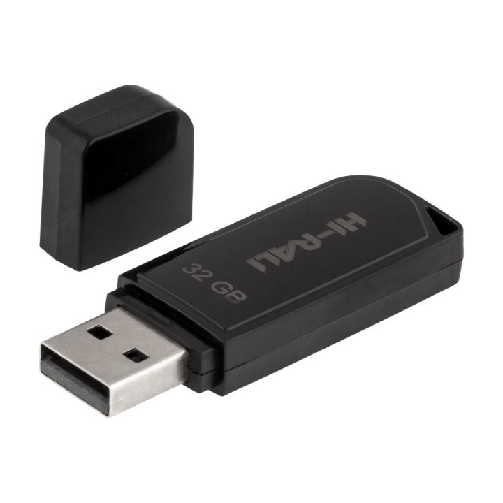 USB флешка Flash Drive Hi-Rali Taga 32gb, Black