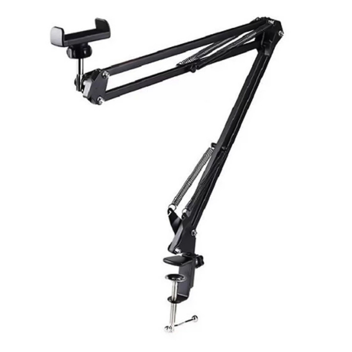 Настільний штатив - пантограф із затискачем для планшету, Black