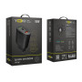 Сетевое зарядное устройство YOKI Led Series YK-QC USB QC3.0 18W, Black