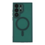 Чохол TPU+PC Magnetic Matte Camera Lens with Magsafe для Samsung Galaxy S24 FE 5G