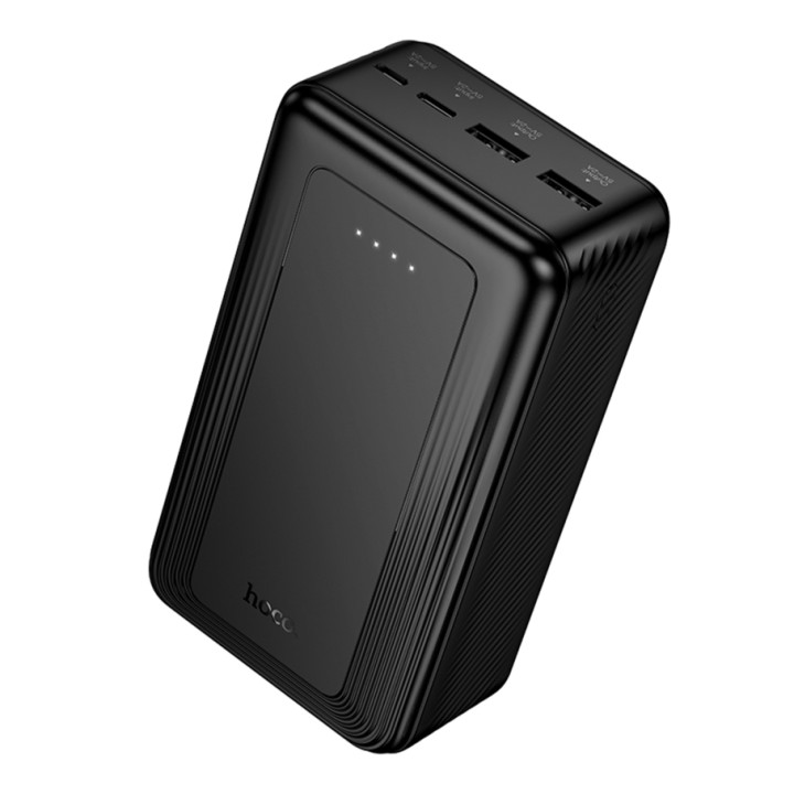 Внешний аккумулятор Power Bank Hoco J165B 2USB / Type-C / micro-USB 10W 30000mAh, Black