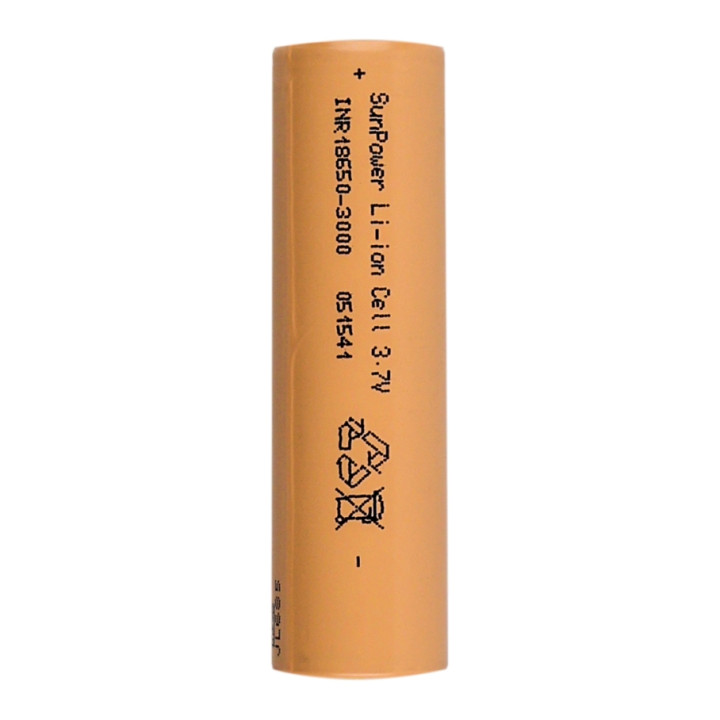 Акумулятор 18650 3000mAh, Beige