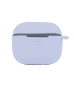 Чехол-футляр для наушников Silicone Case with microfibra для Airpods 4, Lilac