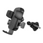 Автомобильный держатель Hoco H64 для смартфонов 65-85мм, Black