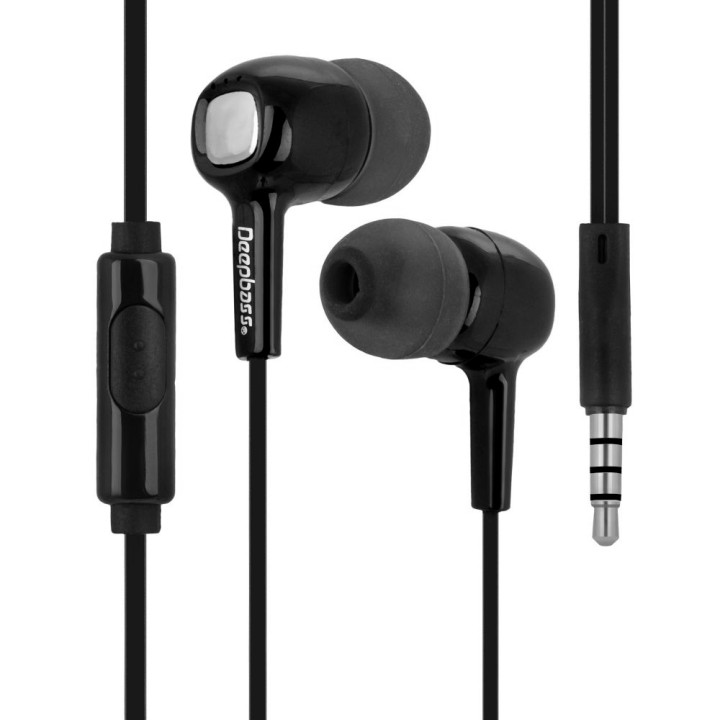 Вакуумные Наушники Deepbass D-150, Black
