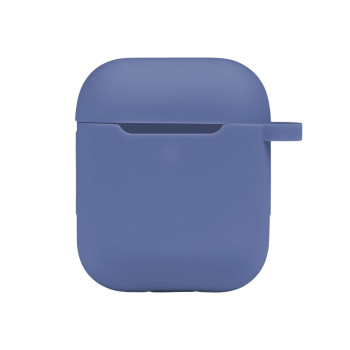 Чохол Silicone Case with hook для Airpods 1 / 2, Royal blue