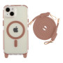 Чохол TPU+PC LanyardCase with MagSafe для iPhone 16 fluorescent green