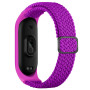 Ремешок Nylon для Xiaomi Mi Band 3 / 4 / 5 / 6 / 7 Elastic adjustment, Purple