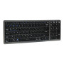 Бездротова bluetooth клавіатура JEQANG JB-387 2.4G, Gray