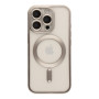 Чохол TPU Metallic Chrome Full Camera with Magsafe для iPhone 16 Pro Max chrome black