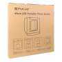 Лайтбокс Puluz PU5080 для предметної зйомки 5500K, Black