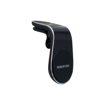 Магнитный автомобильный держатель Borofone BH10 для смарфонов, Black