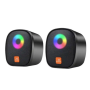 Компьютерные колонки Kisonli X11 RGB, Black