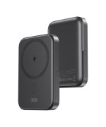 Портативная мобильная батарея Power Bank XO PR242 PD20W magnetic digital display 15W 5000mAh, Black
