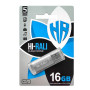 USB флешка Flash Drive Hi-Rali Rocket 16gb, Steel