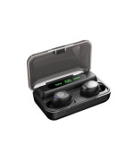 Bluetooth стерео навушники-гарнітура Remax TWS-43, Black