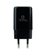 Сетевое Зарядное Устройство Ridea RW-11311 Element USB 2.1A cable USB-Lightning, Black