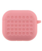 Чехол-футляр для наушников Silicone Fashion Case with Hook для Airpods 3, Pink