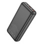 Зовнішній акумулятор Power Bank Borofone BJ38A Power USB 22.5W / Type-C PD20W 20000 mAh, Black