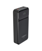 Внешний аккумулятор Power Bank YOKI MaxCap YK-PMC2021 USB QC3.0 22.5W / Type-C PD20W 20000mAh, Black