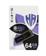 USB флешка Hi-Rali Flash Drive Taga 64gb, Black