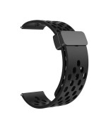 Ремешок Silicone 22mm With Magnetic для Samsung / Amazfit / Huawei, Black