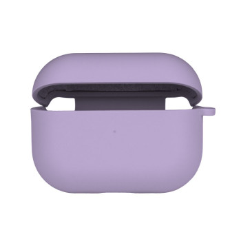 Чехол Silicone Case with microfibra для Airpods Pro 2, Elegant purple