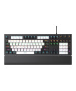 Проводная Клавиатура и Мышь XO KB-06 luminous mechanical, White