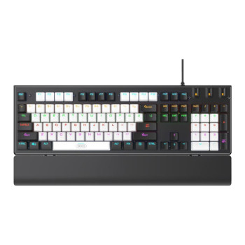Дротова Клавіатура та Миша XO KB-06 luminous mechanical, White