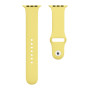 Ремешок Silicone One-Piece Size-S для Apple Watch 38 / 40mm, 51, Mellow yellow