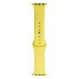 Ремешок Silicone One-Piece Size-S для Apple Watch 38 / 40mm, 51, Mellow yellow