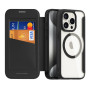 Чехол - книжка Dux Ducis Skin X Pro with MagSafe для iPhone 15 Pro Max blue