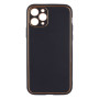 Чехол-накладка Leather Gold with Frame without Logo для Apple iPhone 11 Pro
