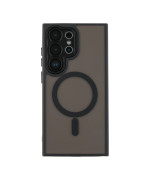 Чехол TPU+PC Magnetic Matte Camera Lens with Magsafe для Samsung Galaxy S24 FE 5G