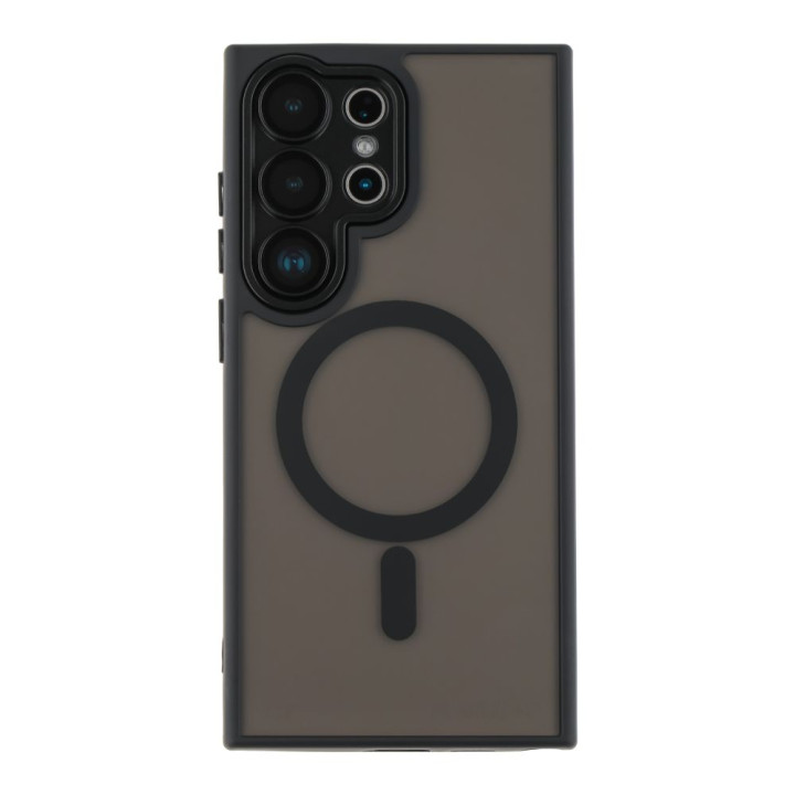 Чохол TPU+PC Magnetic Matte Camera Lens with Magsafe для Samsung Galaxy S24 FE 5G