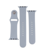 Ремінець Silicone Two-Piece для Apple Watch 38 / 40mm, 26, Mist blue