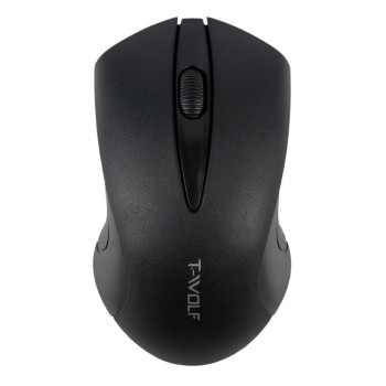 Бездротова Wireless Миша TWolf Q2 2.4G, Black